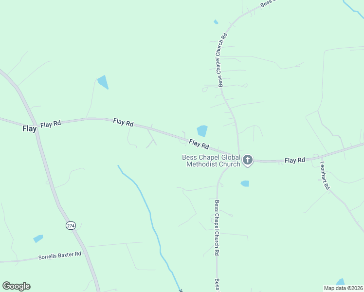 map of restaurants, bars, coffee shops, grocery stores, and more near 6251 Flay Road in Cherryville