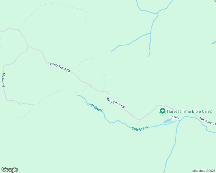 map of restaurants, bars, coffee shops, grocery stores, and more near 128 Volley in Ellenboro