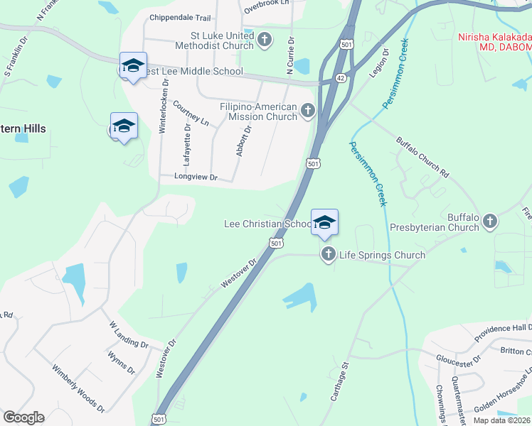 map of restaurants, bars, coffee shops, grocery stores, and more near in Sanford