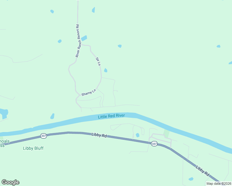 map of restaurants, bars, coffee shops, grocery stores, and more near 10 Redtail Lane in Heber Springs