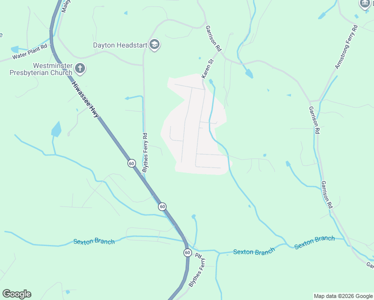 map of restaurants, bars, coffee shops, grocery stores, and more near 376 Haywood Street in Dayton