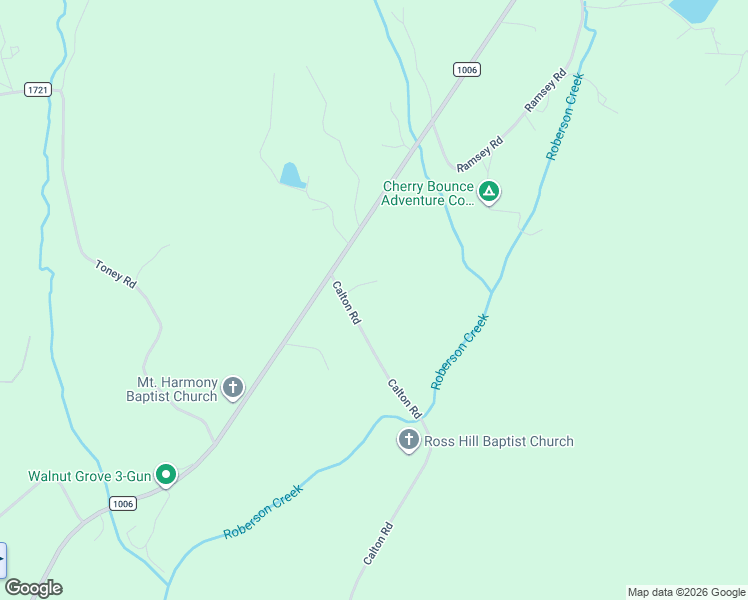 map of restaurants, bars, coffee shops, grocery stores, and more near 1180 Calton Road in Bostic