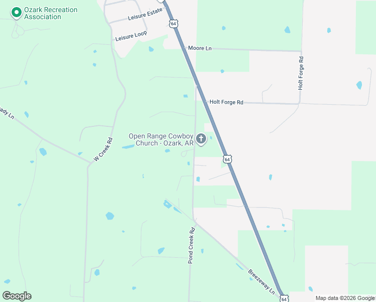 map of restaurants, bars, coffee shops, grocery stores, and more near 5905 U.S. 64 in Ozark