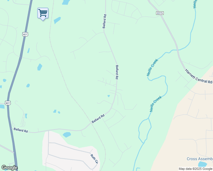 map of restaurants, bars, coffee shops, grocery stores, and more near 81 Grayland Drive in Fuquay-Varina