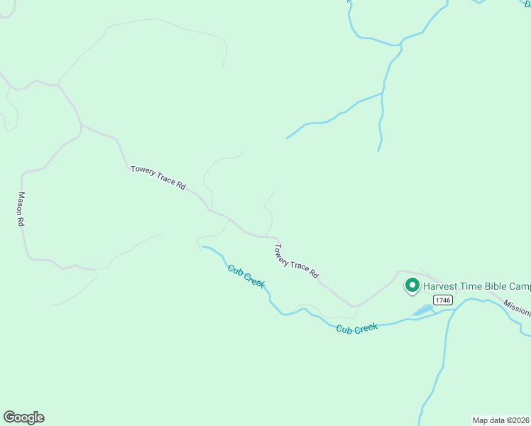 map of restaurants, bars, coffee shops, grocery stores, and more near 128 Volley in Ellenboro