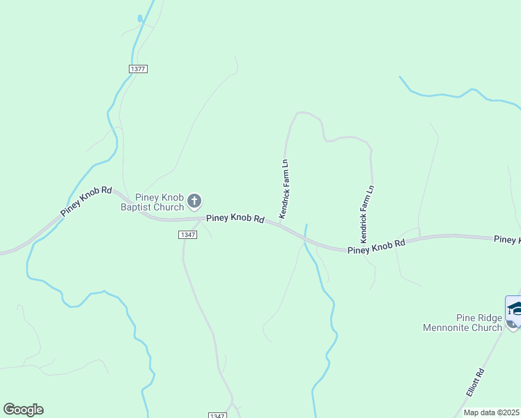 map of restaurants, bars, coffee shops, grocery stores, and more near 1416 Piney Knob Road in Rutherfordton