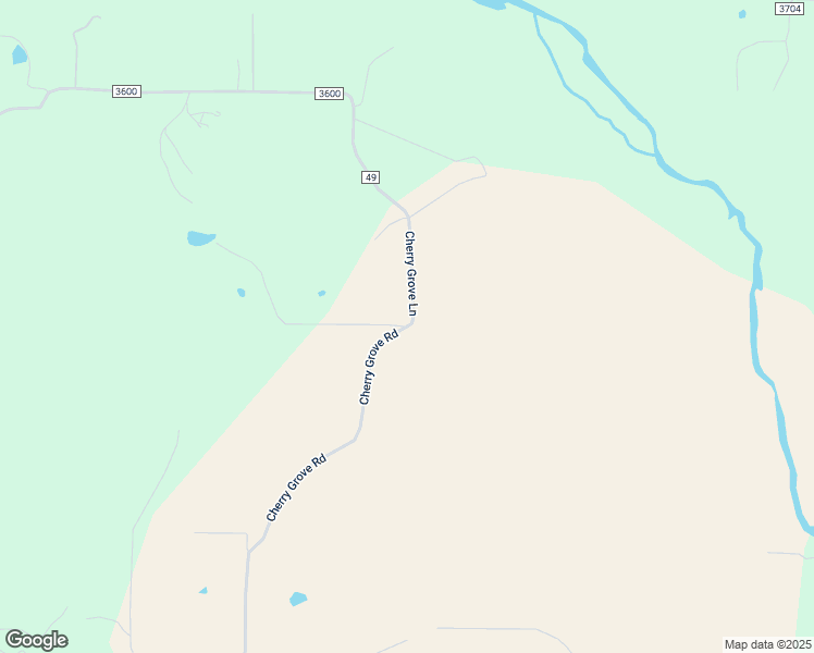 map of restaurants, bars, coffee shops, grocery stores, and more near Cherry Grove Lane in Johnson County