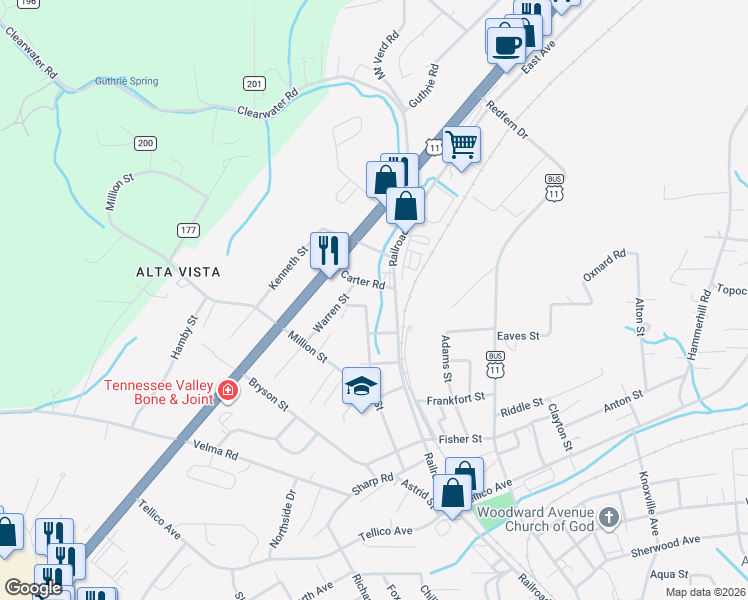 map of restaurants, bars, coffee shops, grocery stores, and more near 1914 Palos St in Athens