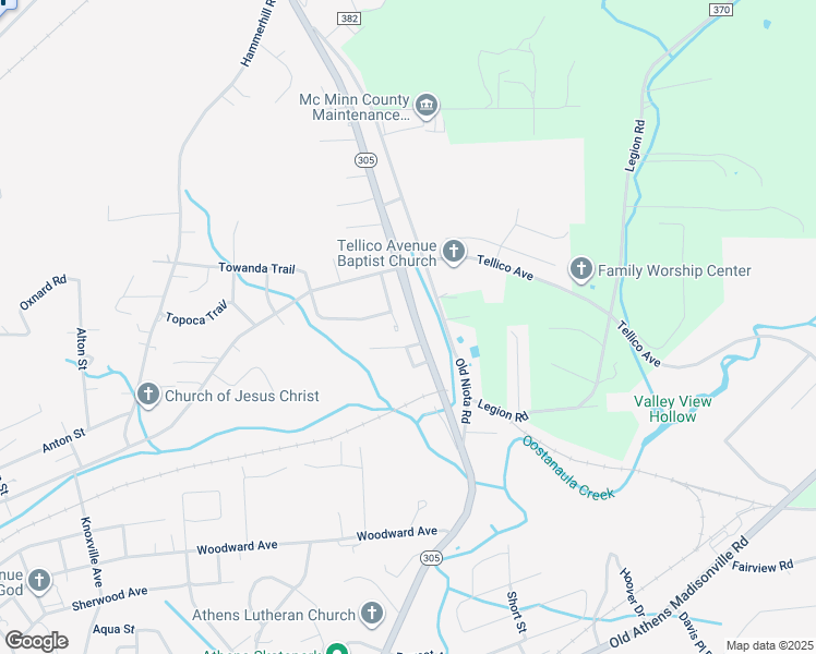 map of restaurants, bars, coffee shops, grocery stores, and more near 1801 Cherokee St in Athens