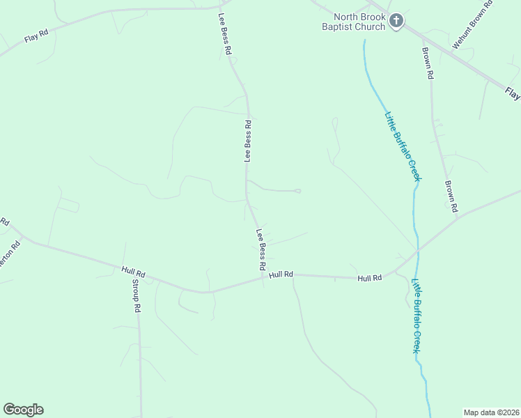 map of restaurants, bars, coffee shops, grocery stores, and more near 2643 Lee Bess Road in Cherryville