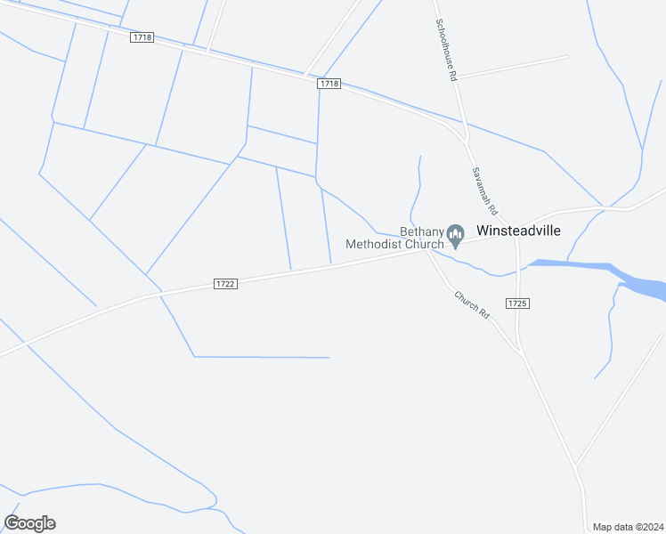 map of restaurants, bars, coffee shops, grocery stores, and more near State Road 1722 in Beaufort County