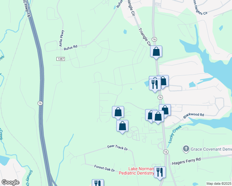map of restaurants, bars, coffee shops, grocery stores, and more near 7669 Jesse Paul Trail in Denver