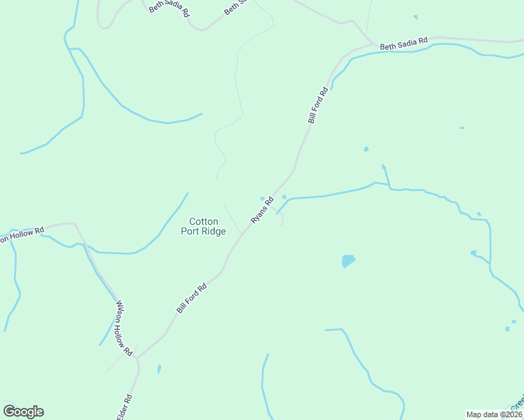 map of restaurants, bars, coffee shops, grocery stores, and more near Bill Ford Road in Decatur