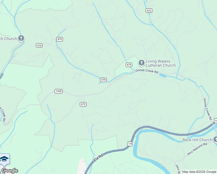 map of restaurants, bars, coffee shops, grocery stores, and more near Bureau of Indian Affairs Highway 1445 in Cherokee