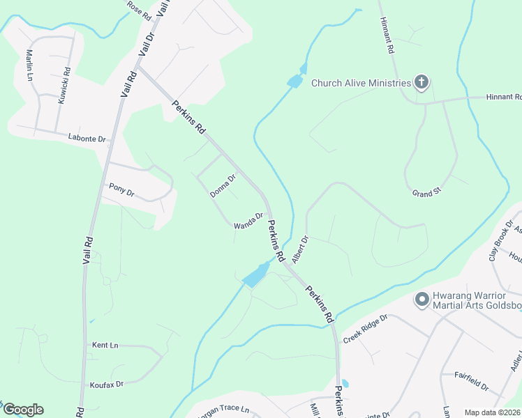 map of restaurants, bars, coffee shops, grocery stores, and more near 103-105 Wanda Drive in Pikeville