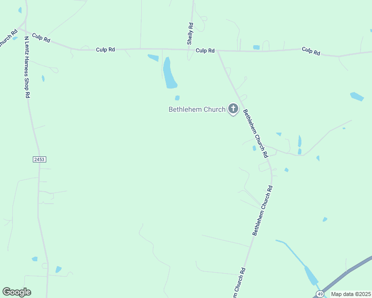 map of restaurants, bars, coffee shops, grocery stores, and more near 3113 Bethlehem Church Road in Gold Hill