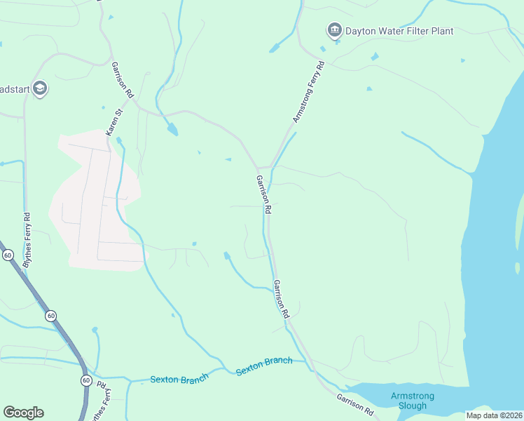 map of restaurants, bars, coffee shops, grocery stores, and more near 974 Garrison Road in Dayton