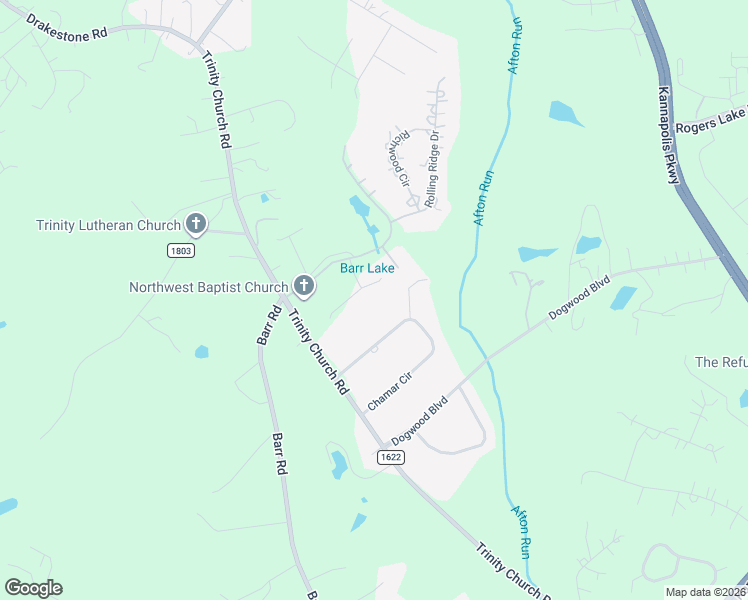 map of restaurants, bars, coffee shops, grocery stores, and more near 3587 Farmstone Court in Kannapolis
