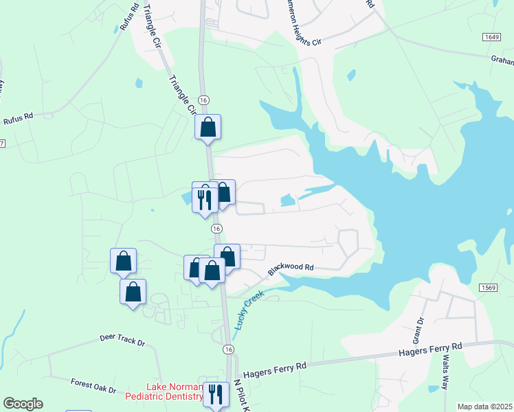 map of restaurants, bars, coffee shops, grocery stores, and more near 7834 Morrell Lane in Denver