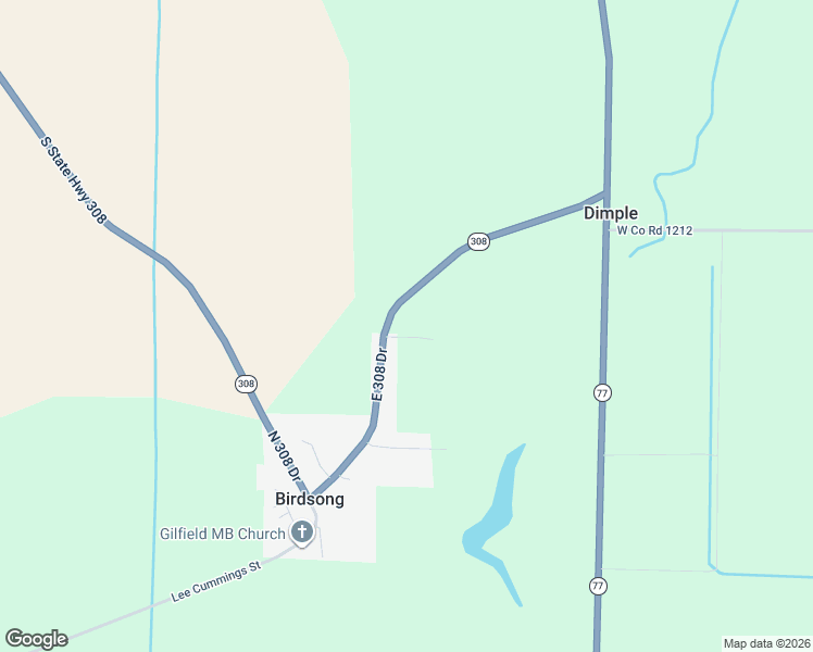 map of restaurants, bars, coffee shops, grocery stores, and more near 98 State Highway 308 in Tyronza