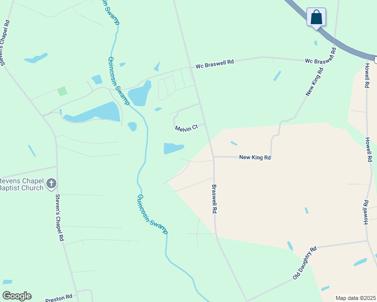 map of restaurants, bars, coffee shops, grocery stores, and more near 126 Christina Avenue in Smithfield