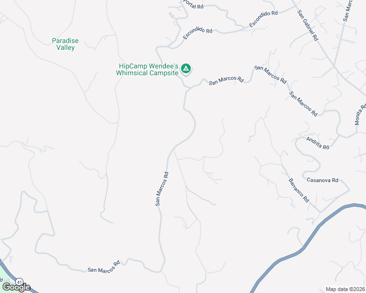 map of restaurants, bars, coffee shops, grocery stores, and more near 10665 San Marcos Road in Atascadero