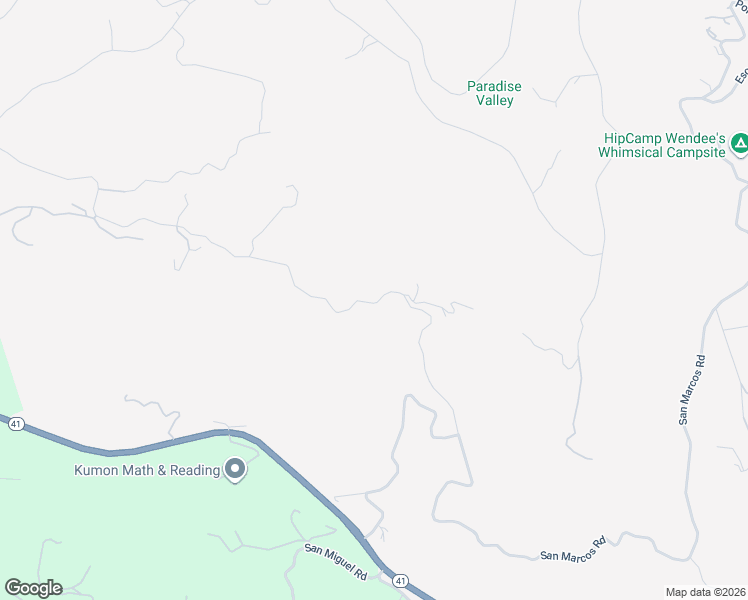 map of restaurants, bars, coffee shops, grocery stores, and more near 11800 San Marcos Road in Atascadero