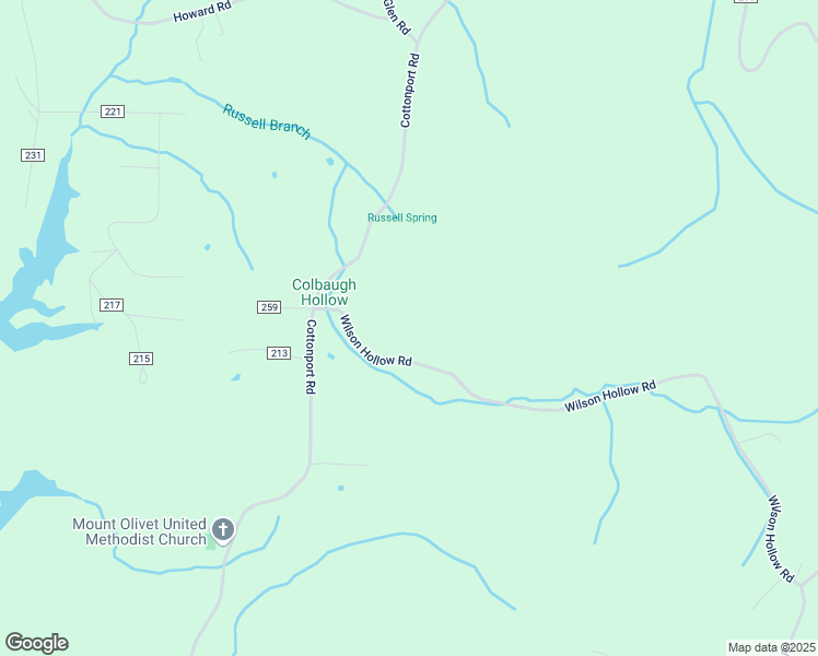 map of restaurants, bars, coffee shops, grocery stores, and more near 1190 Wilson Hollow Road in Decatur