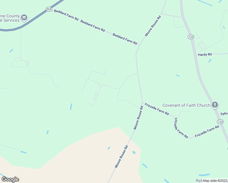 map of restaurants, bars, coffee shops, grocery stores, and more near Cobb Dail Road in Farmville