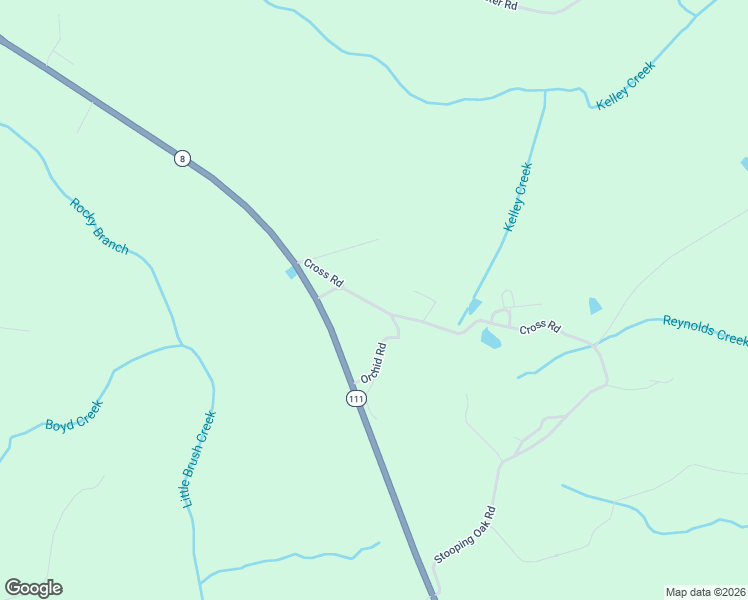 map of restaurants, bars, coffee shops, grocery stores, and more near 271 Cross Road in Dunlap