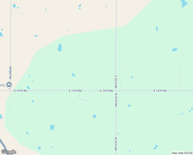 map of restaurants, bars, coffee shops, grocery stores, and more near 356818 E1070 Road in Prague