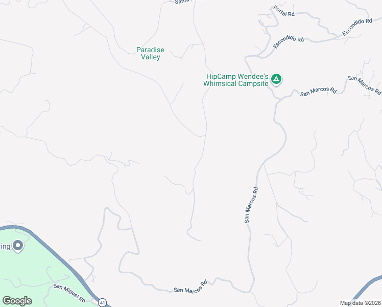 map of restaurants, bars, coffee shops, grocery stores, and more near 11555 Cenegal Road in Atascadero
