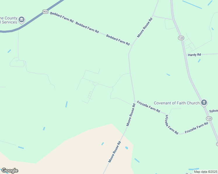 map of restaurants, bars, coffee shops, grocery stores, and more near Dunn Cobb Road in Snow Hill