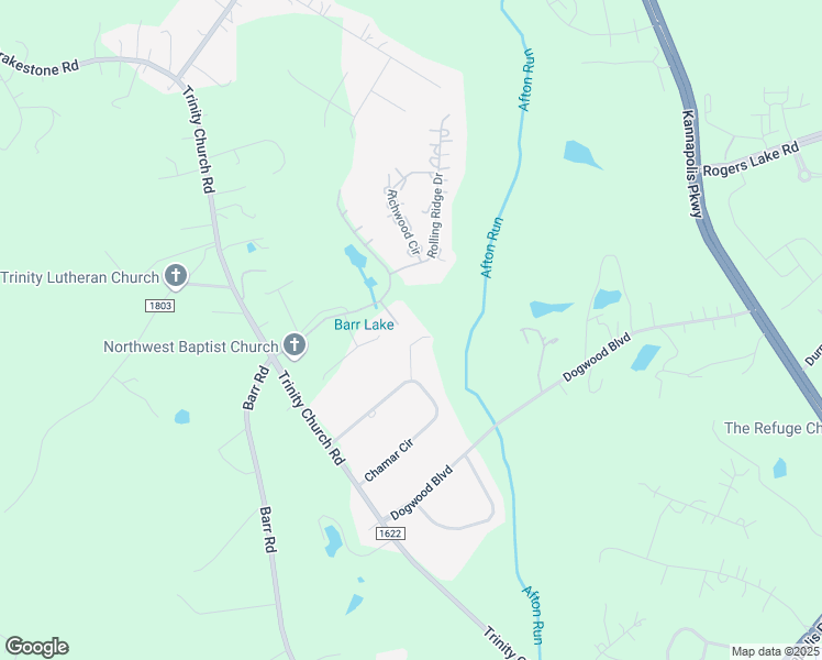 map of restaurants, bars, coffee shops, grocery stores, and more near 3578 Farmstone Court in Kannapolis