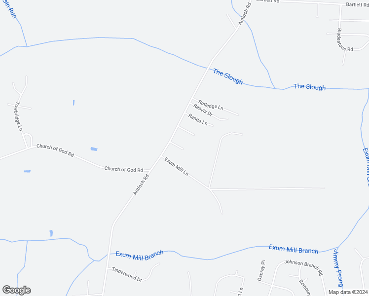 map of restaurants, bars, coffee shops, grocery stores, and more near 782 Antioch Road in Goldsboro