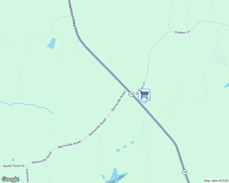 map of restaurants, bars, coffee shops, grocery stores, and more near 4618 Summertown Highway in Summertown