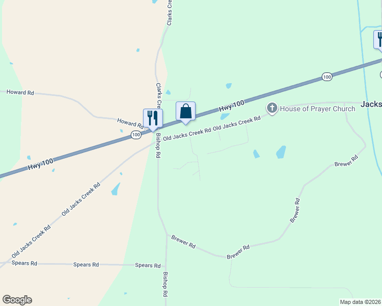 map of restaurants, bars, coffee shops, grocery stores, and more near 130 Cothern Lane in Henderson