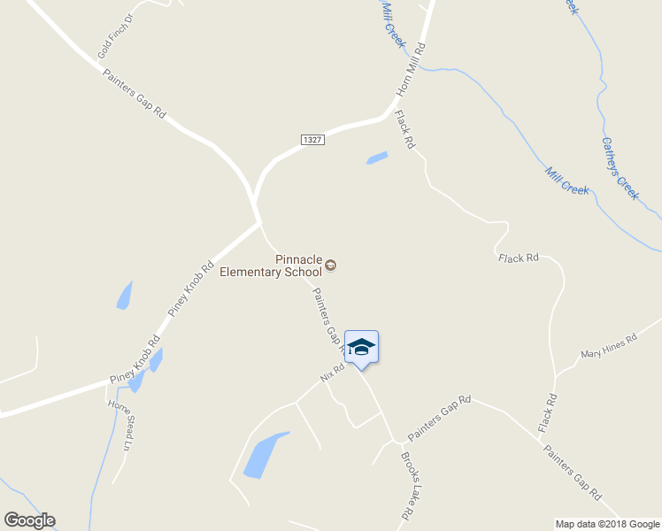 map of restaurants, bars, coffee shops, grocery stores, and more near 1204 Painters Gap Road in Rutherfordton