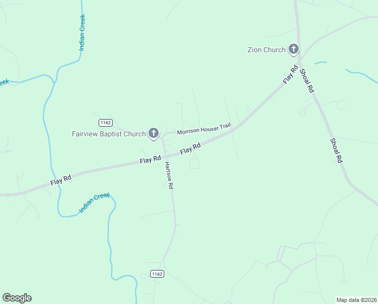 map of restaurants, bars, coffee shops, grocery stores, and more near 5164 Flay Road in Lincolnton