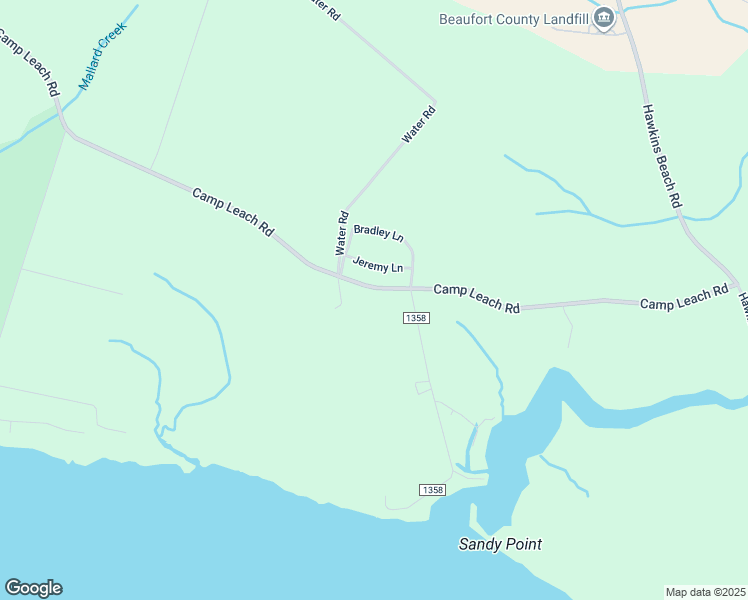 map of restaurants, bars, coffee shops, grocery stores, and more near 4266 Camp Leach Road in Washington