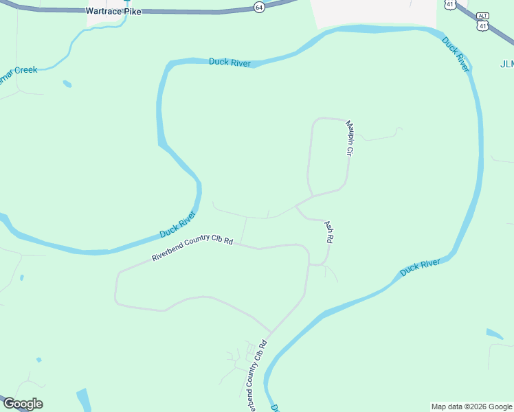 map of restaurants, bars, coffee shops, grocery stores, and more near 101 River Oak Drive in Shelbyville