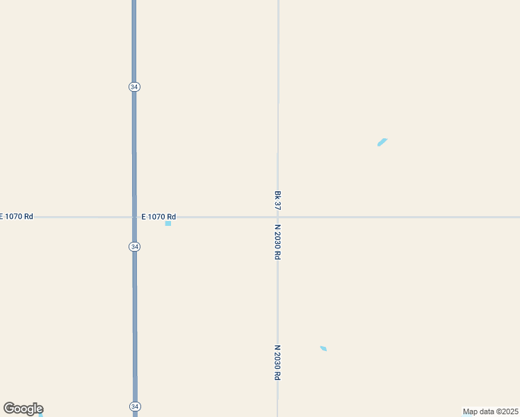 map of restaurants, bars, coffee shops, grocery stores, and more near 20295 East 1070 Road in Elk City