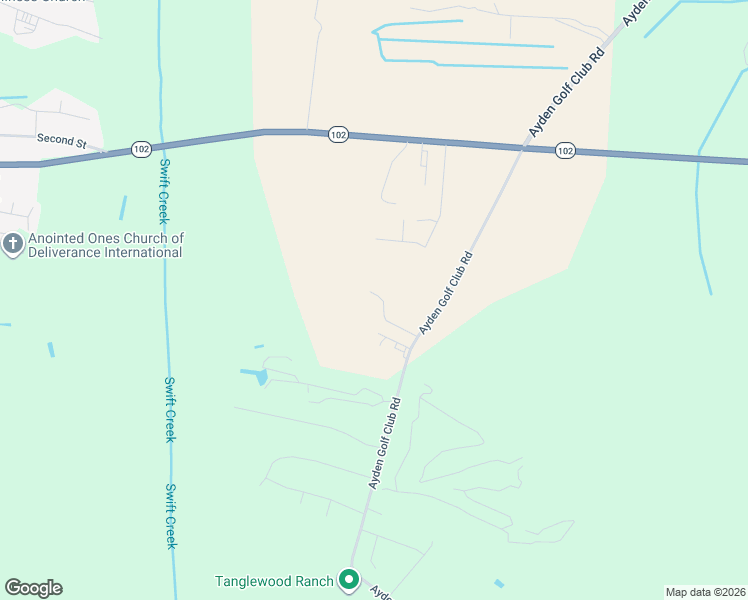 map of restaurants, bars, coffee shops, grocery stores, and more near 1018 Montevallo Lane in Ayden