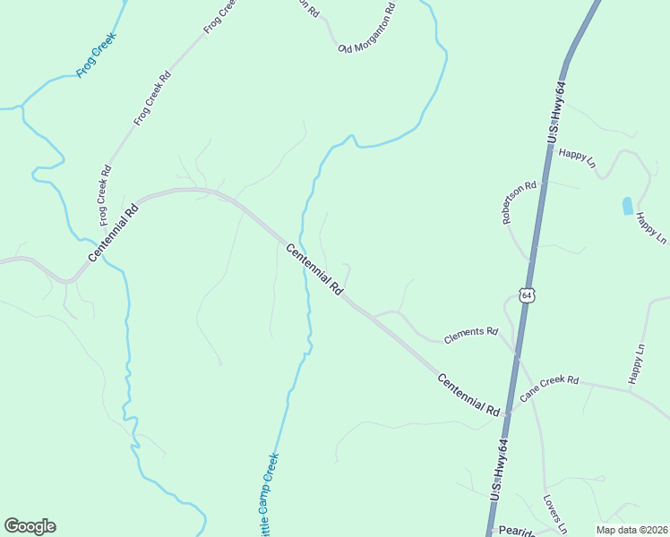 map of restaurants, bars, coffee shops, grocery stores, and more near 161 Cedarberry Glen in Rutherfordton