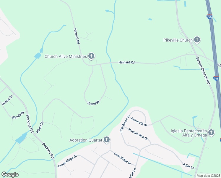 map of restaurants, bars, coffee shops, grocery stores, and more near 110 Grand Street in Pikeville