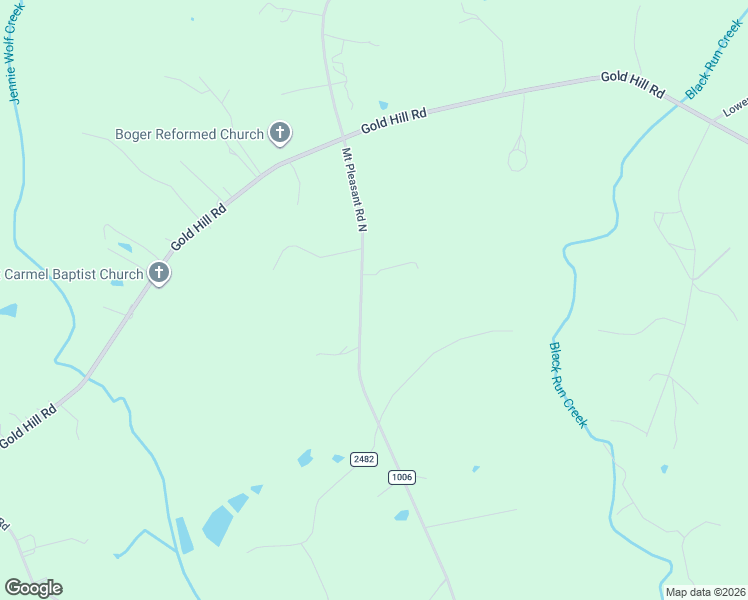 map of restaurants, bars, coffee shops, grocery stores, and more near 3512 Mount Pleasant Road North in Concord