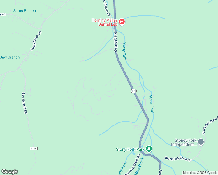map of restaurants, bars, coffee shops, grocery stores, and more near 79 Treetops Drive in Candler