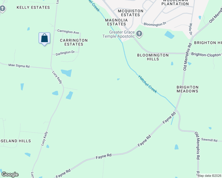 map of restaurants, bars, coffee shops, grocery stores, and more near Carrington Avenue in Brighton