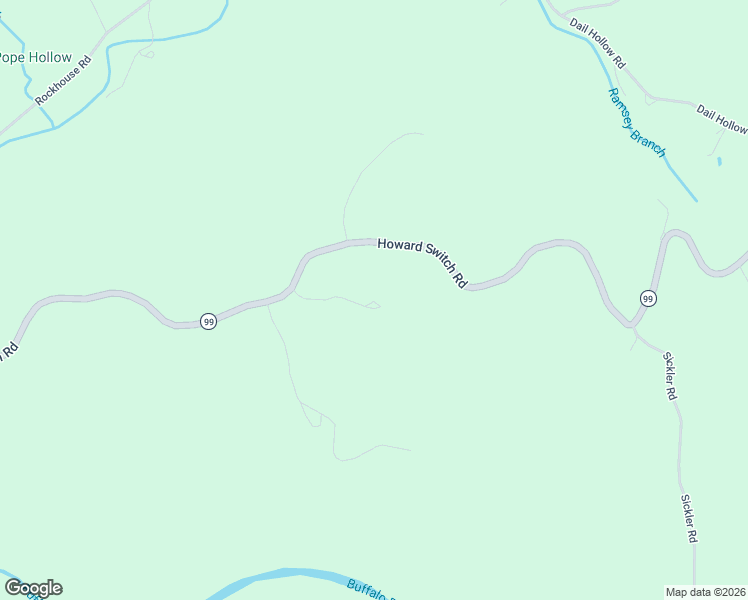 map of restaurants, bars, coffee shops, grocery stores, and more near 537 Howard Switch Road in Hohenwald