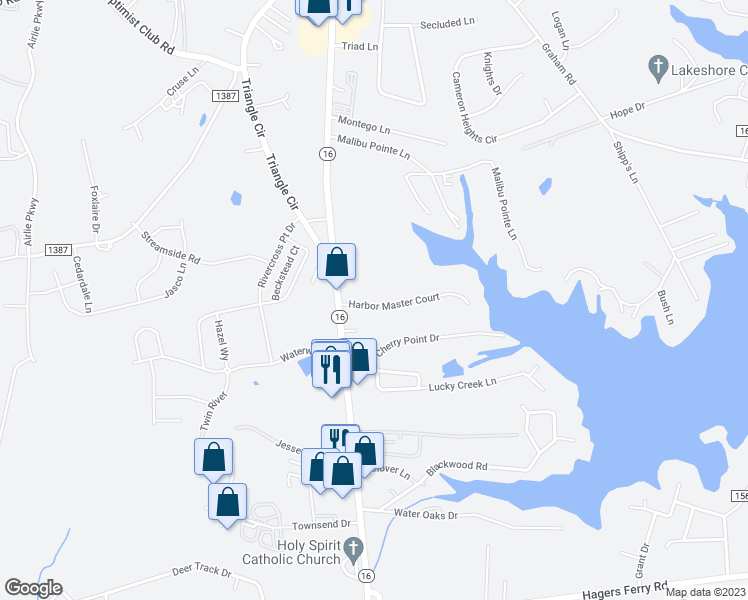 map of restaurants, bars, coffee shops, grocery stores, and more near 7821 Harbor Master Court in Denver